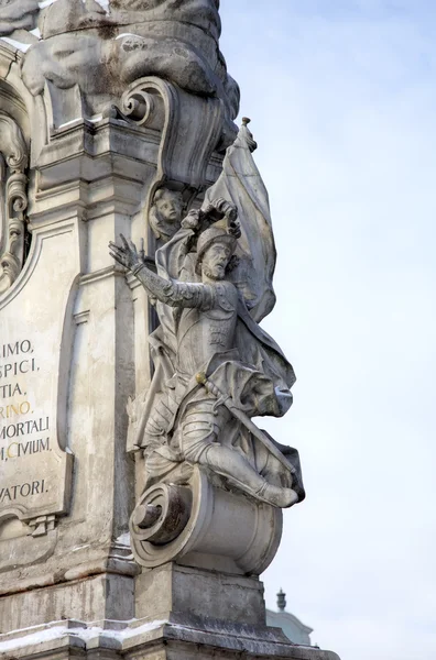 Colonna della peste. Linz, Austria — Foto Stock