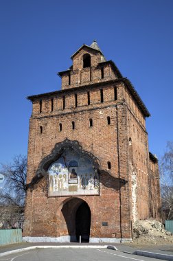 kolomna Kremlin pyatnitskie gates. Rusya