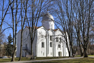 Church of St. John the Forerunner on Opoki. Veliky Novgorod, Russia