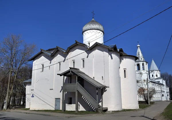 Church of St. Myrrh-Bearers. Veliky Novgorod, Russia — Stockfoto