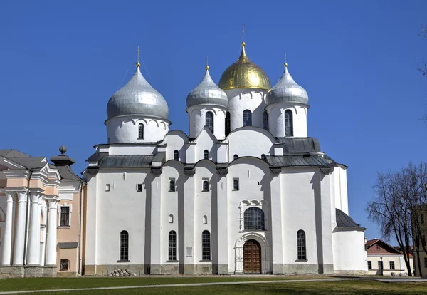 Saint Sophia Cathedral. Veliky Novgorod, Russia — Stok fotoğraf