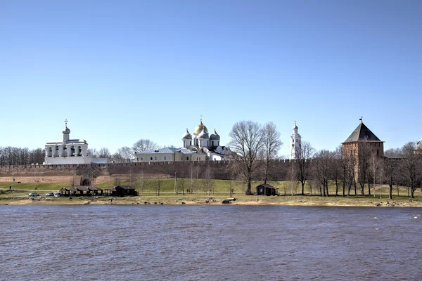 Kremlin de Novgorod. Veliky Novgorod, Rusia —  Fotos de Stock