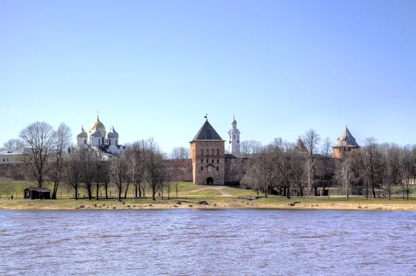 Novgorod Kremlin. Veliky Novgorod, Russia — Stock Photo, Image