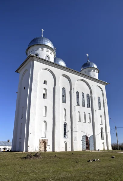 St. George's (Yuriev) Monastery. Veliky Novgorod, Russia — ストック写真