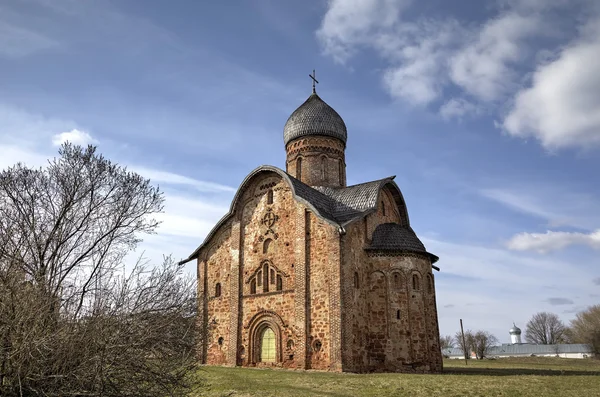 St. Peter and Paul Church in Kozhevniki. Veliky Novgorod, Russia — Zdjęcie stockowe