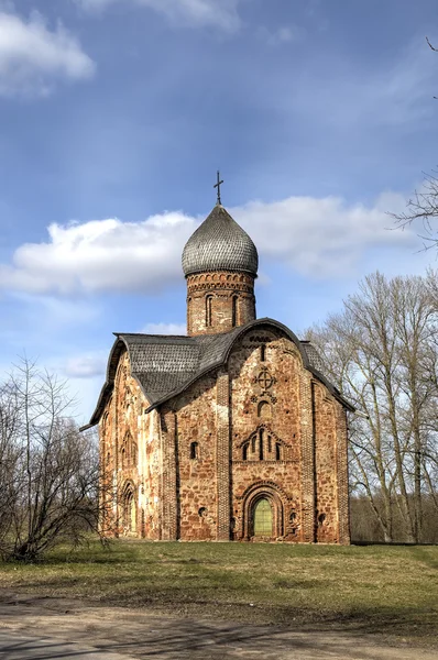 St. Peter and Paul Church in Kozhevniki. Veliky Novgorod, Russia — 스톡 사진