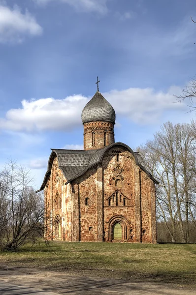 St. Peter and Paul Church in Kozhevniki. Veliky Novgorod, Russia — ストック写真