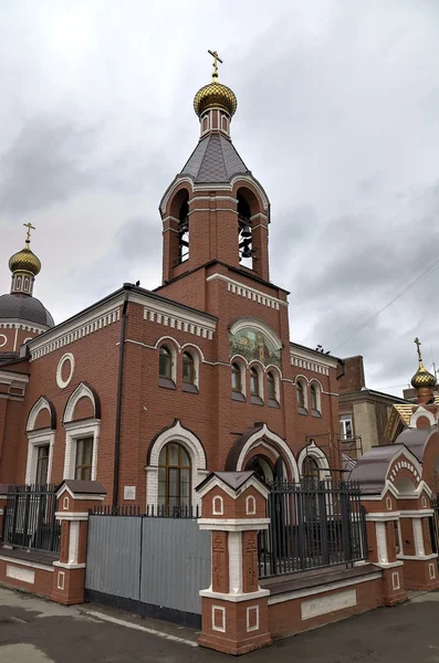 The temple for the sake of the Reverend Seraphim of Sarov. Saratov, Russia — Stockfoto