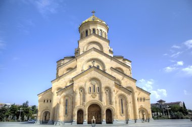 Holy Trinity Katedrali (Tsminda Sameba). Tiflis, Gürcistan