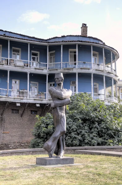 Statua dell'architetto georgiano Shota Kavlashvili. Tbilisi, Georgia — Foto Stock