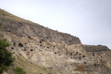 Vardzia mağara Manastırı. Gürcistan