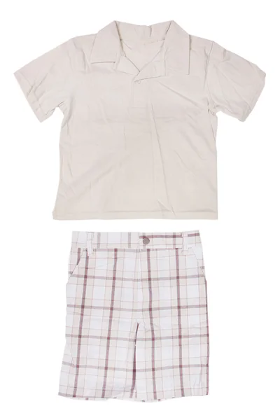 Childrens wear - shirt and shorts — Stock Photo, Image