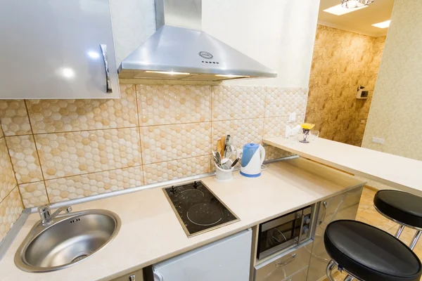 Kitchen interior closeup — Stock Photo, Image