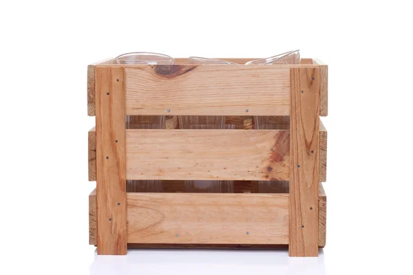 Crate with utensils — Stock Photo, Image