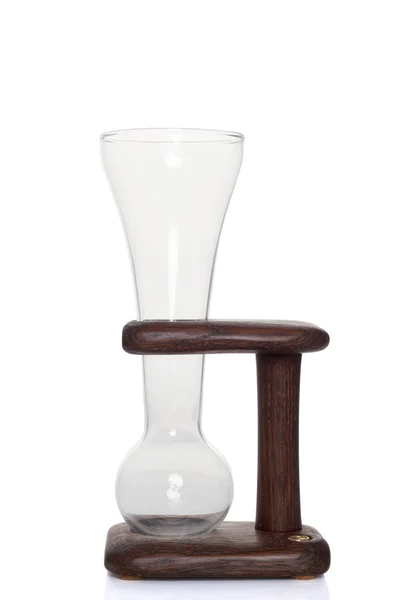 Unique wineglass. When drinking makes funny croaking sound — Stock Photo, Image