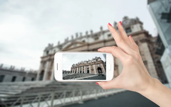 Basilica di San Pietro, Vatican, Rome, Italy — Stock Photo, Image