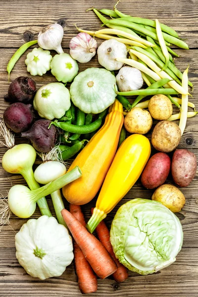 Produtos hortícolas frescos em bruto — Fotografia de Stock