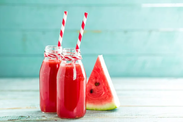 Frisches Wassermelonengetränk — Stockfoto