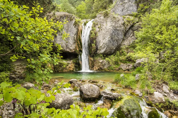 Cachoeiras na montanha Olympus, Grécia — Fotografia de Stock
