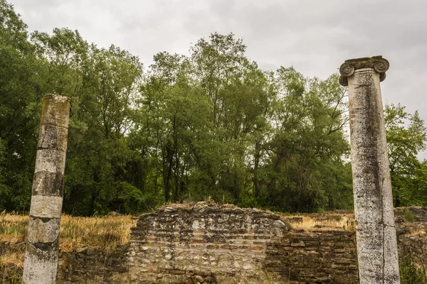 ギリシャでディオン遺跡の古代遺跡 — ストック写真