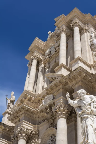 Duomo di Siracusa - Siracusa Catedral Católica, Sicilia, Italia — Foto de Stock