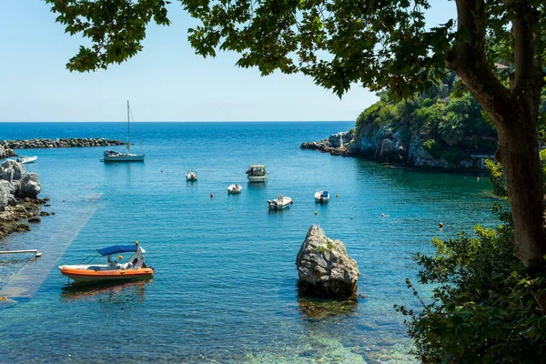 Aldeia Piscatória Grega Damouchari Pelion Grécia — Fotografia de Stock