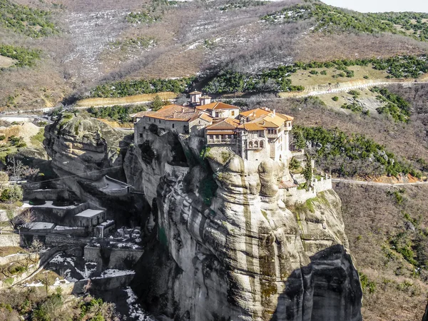 Monastero della Santissima Trinità a Meteora, Grecia — Foto Stock