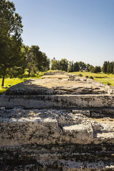 シラキュース、シチリア島、イタリアの古代遺跡 — ストック写真