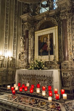 Meryem Ana simgesi içinde Monreale Katedrali, Sicilya