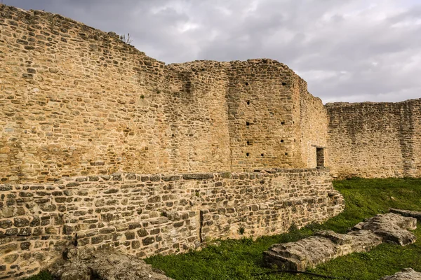 Murs de la vieille forteresse byzantine, Grèce — Photo