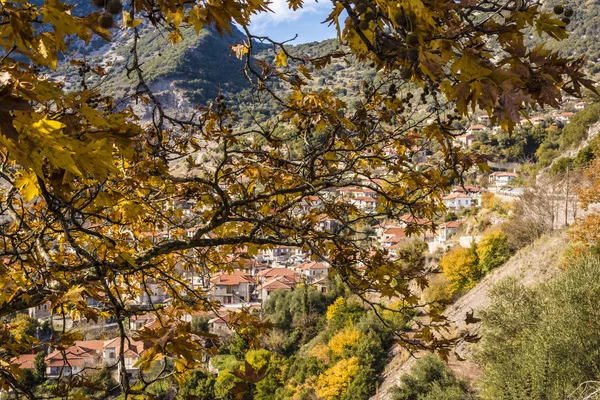 Geleneksel dağ köyü Yunanistan — Stok fotoğraf