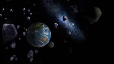Büyük asteroit Dünya'ya yaklaşıyor