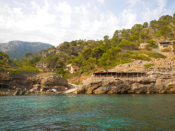 Prachtige kust van de Balearen, Mallorca — Stockfoto