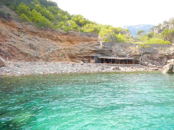 Nádherné pobřeží Baleárské ostrovy, Mallorca — Stock fotografie