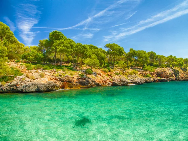 Cala Mitjana in Mallorca — Stockfoto