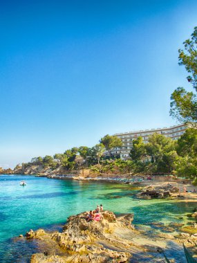calvia cala fornells turkuaz Mayorka'da Akdeniz