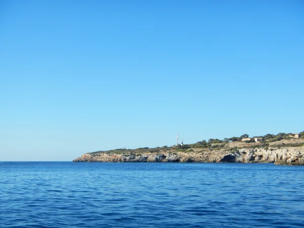 A Baleár-szigetek, Mallorca gyönyörű partja — Stock Fotó