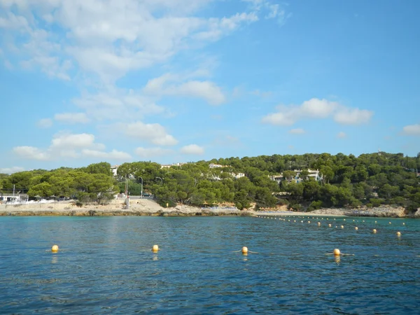 Piękne wybrzeże z wysp w archipelagu Balearów, Majorka — Zdjęcie stockowe