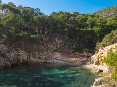 Küçük plaj Mallorca