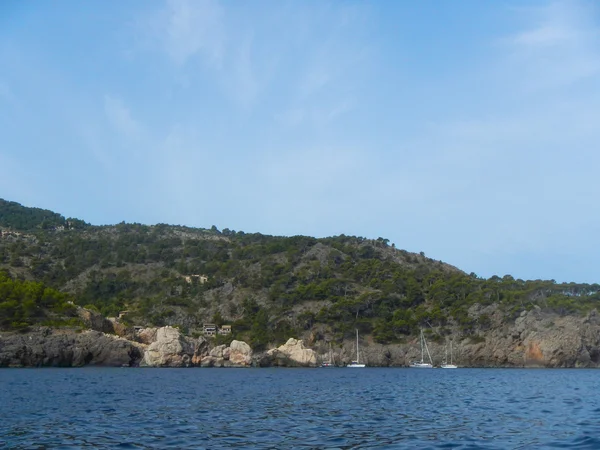 Bela costa das Ilhas Baleares, Maiorca — Fotografia de Stock