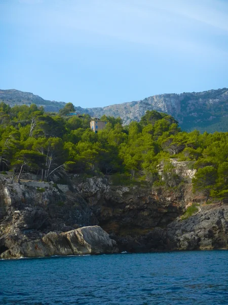 A Baleár-szigetek, Mallorca gyönyörű partja — Stock Fotó