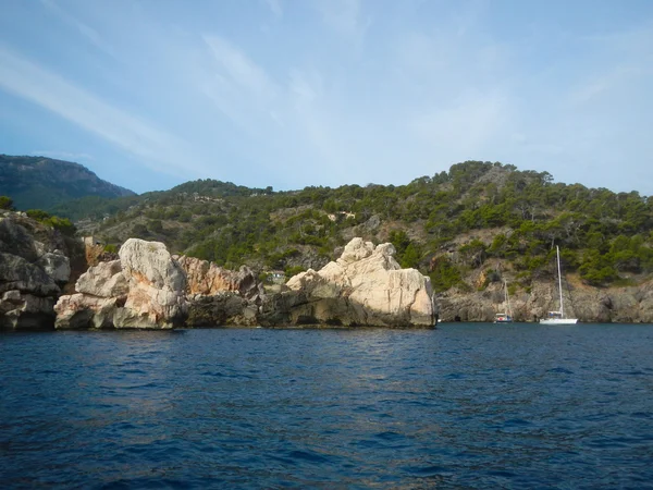 Hermosa costa de las Islas Baleares, Mallorca — Foto de Stock