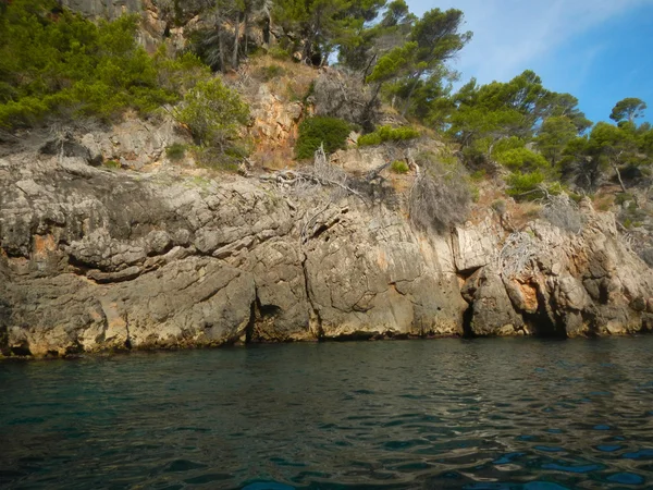 Nádherné pobřeží Baleárské ostrovy, Mallorca — Stock fotografie