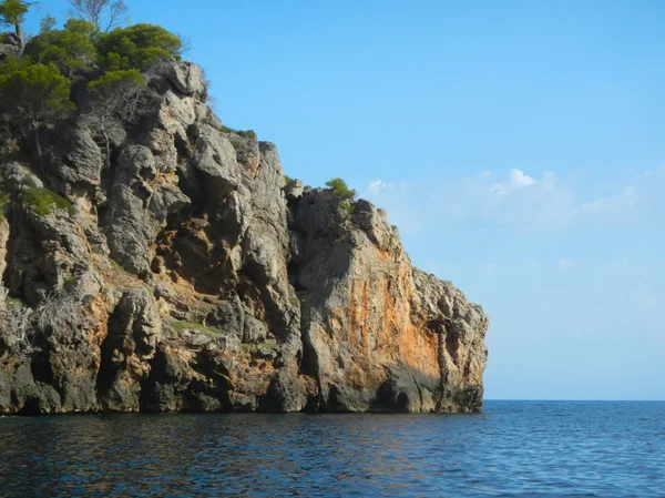 Nádherné pobřeží Baleárské ostrovy, Mallorca — Stock fotografie