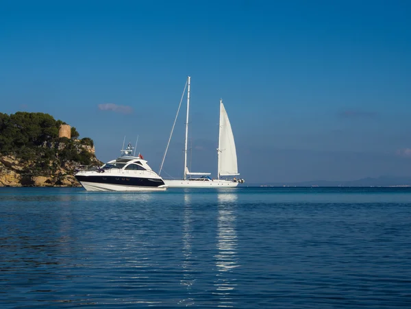 Calm sea in a Beach - Mallorca — Stock Photo, Image