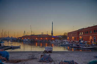 Günbatımı ve liman - Mallorca