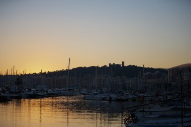 Günbatımı ve liman - Mallorca