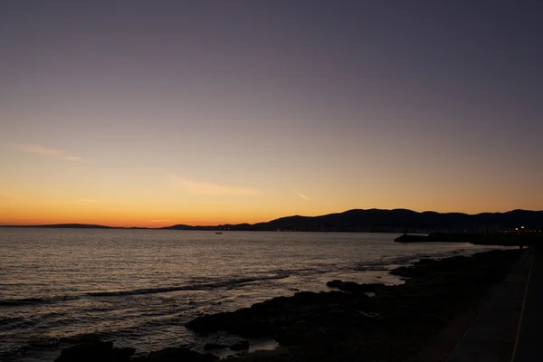 Sunset at Beach - Mallorca — Stock Photo, Image