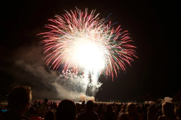 Fireworks uygulamasında Mallorca — Stok fotoğraf