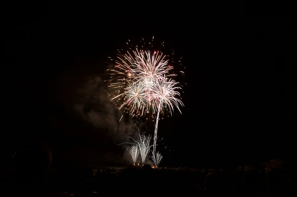 Feuerwerk auf Mallorca — Stockfoto